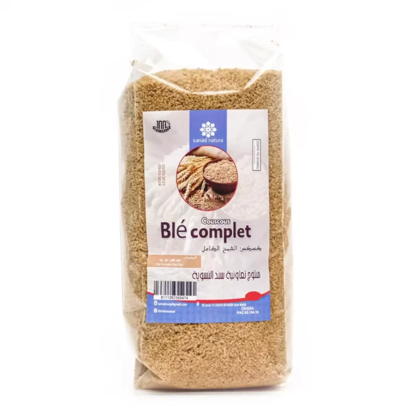 Couscous blé complet(كسكس القمح الكامل)