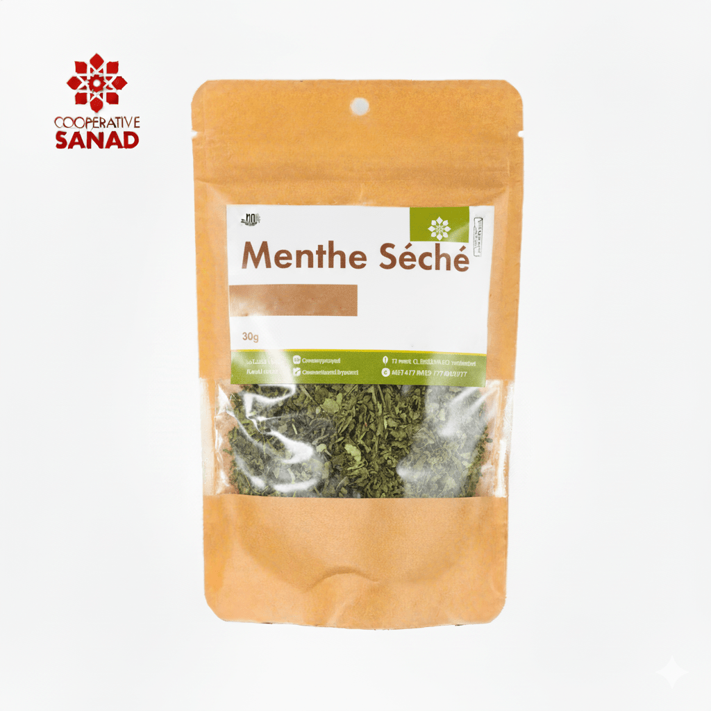 Menthe Séché 30g en Kraft