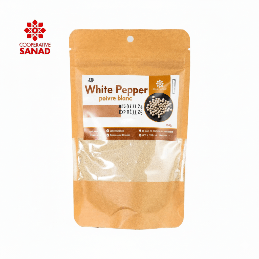 Poivre blanc (الابزار الابيض) 100g - Kraft