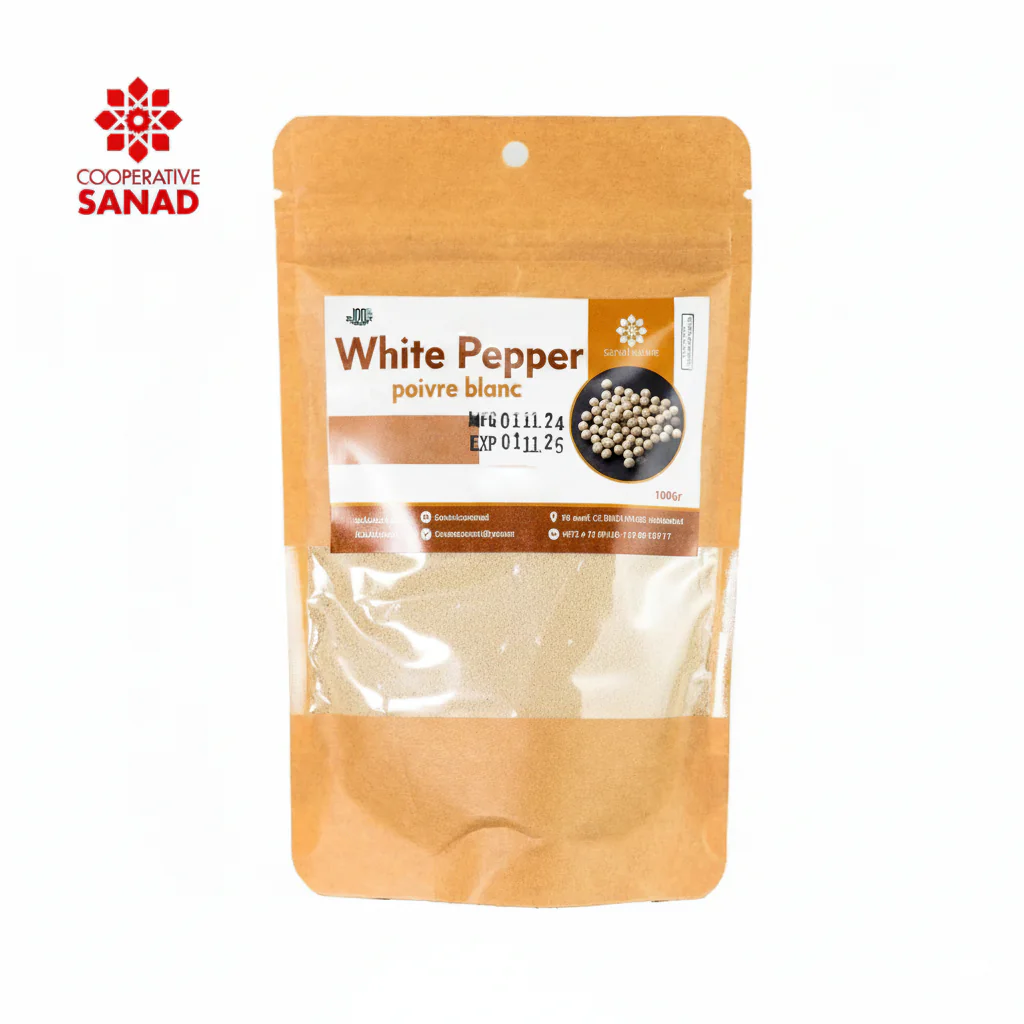 Poivre blanc (الابزار الابيض) 100g - Kraft